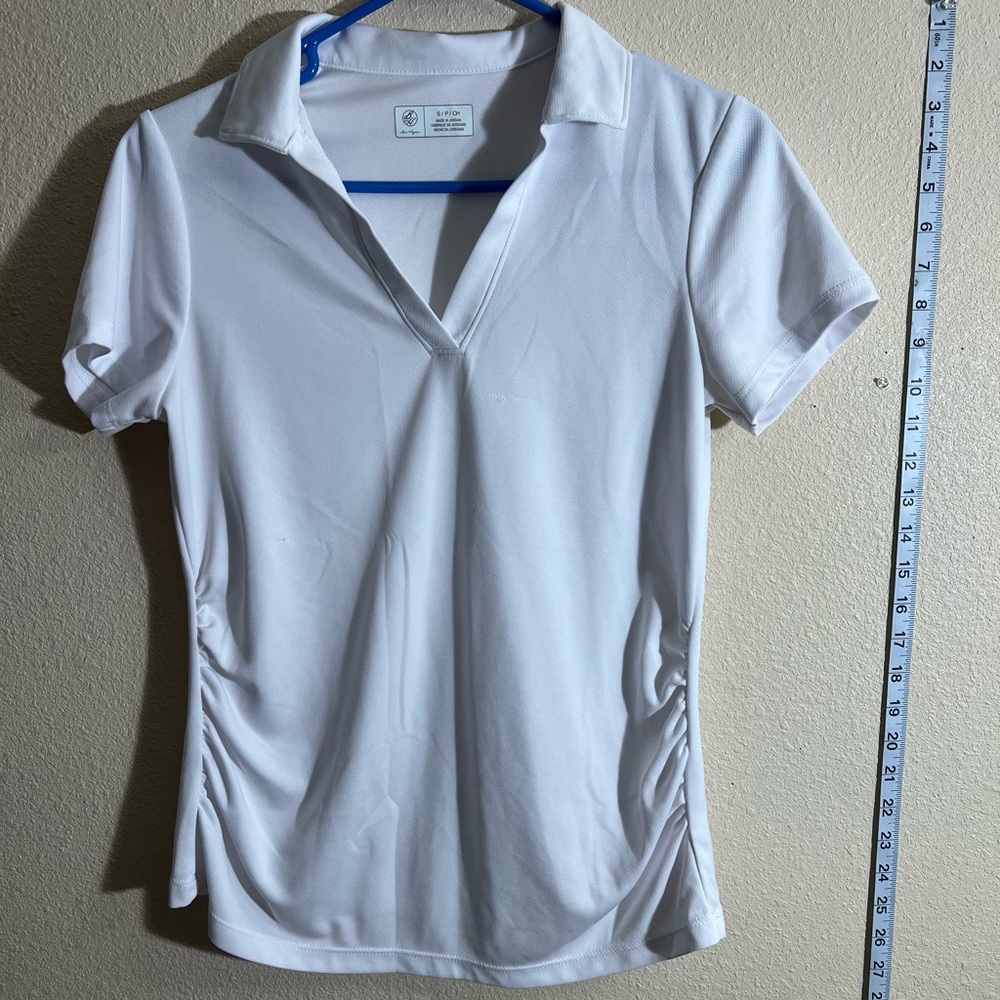 Hogan Women's Classic White Short Sleeve Top